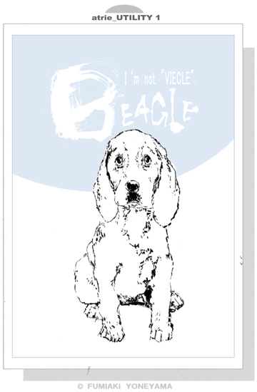 生き物のイラスト ビーグル 犬 幸せの イラストレイジ イラスト 人物 女性 スケッチ クロッキー 似顔絵 と 文章を日々更新